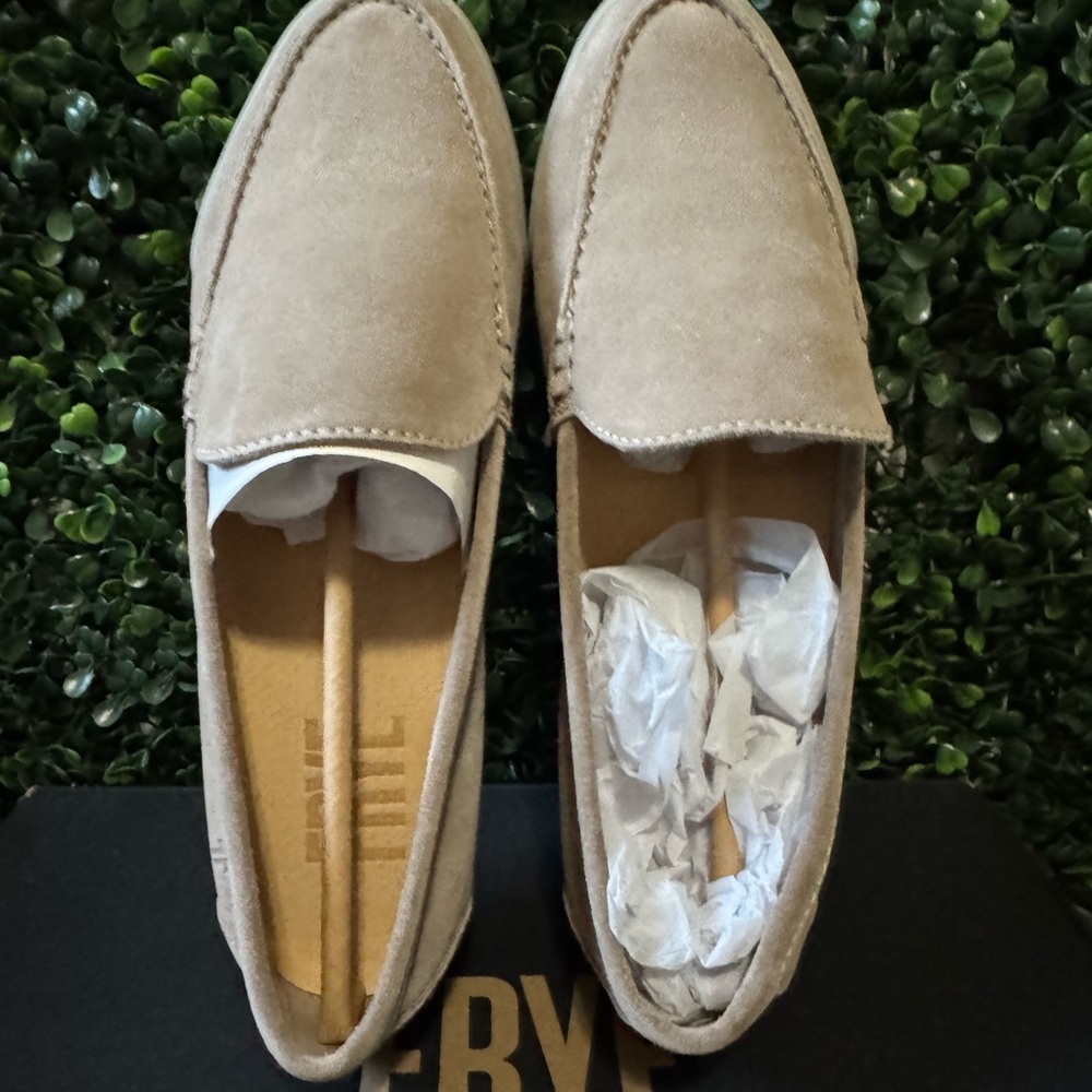 FRYE WOMEN'S MELANIE SKIMMER LOAFER FLATS SHOES - Picture 7 of 16